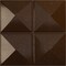 Ekena Millwork 19 5/8in. W x 19 5/8in. H Richmond EnduraWall Decorative 3D Wall Panel Covers 2.67 Sq. Ft. WP20X20RIAMB - alternate 1